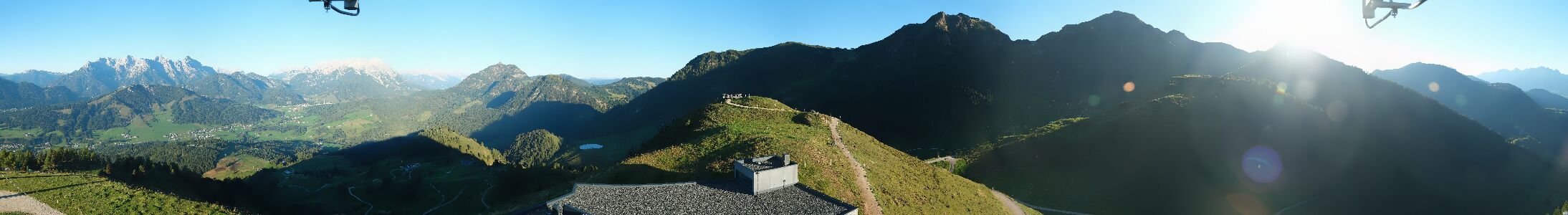 Fieberbrunn Lärchfilzkogel snow cam captured at 15 September 2026 at 6:14 pm GMT+2