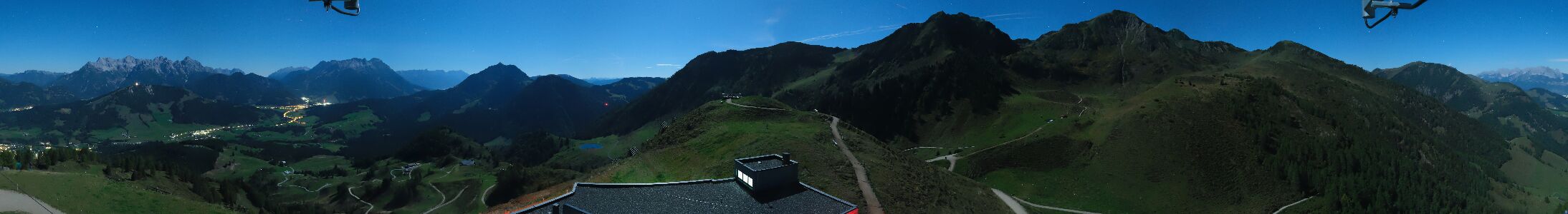 Fieberbrunn Lärchfilzkogel snow cam captured at 27 September 2026 at 11:58 pm GMT+2