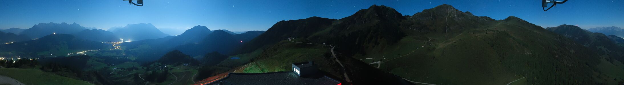 Fieberbrunn Lärchfilzkogel snow cam captured at 30 September 2026 at 11:32 pm GMT+2