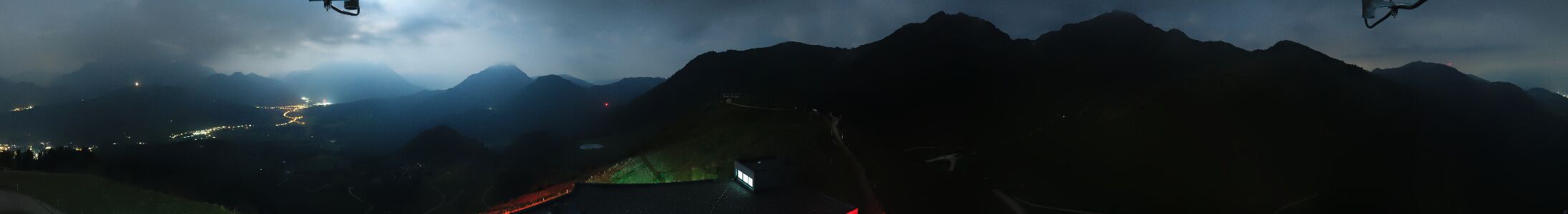 Fieberbrunn Lärchfilzkogel snow cam captured at 1 October 2026 at 11:47 pm GMT+2