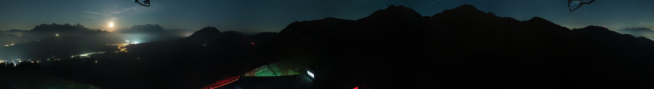 Fieberbrunn Lärchfilzkogel snow cam captured at 3 October 2026 at 11:59 pm GMT+2