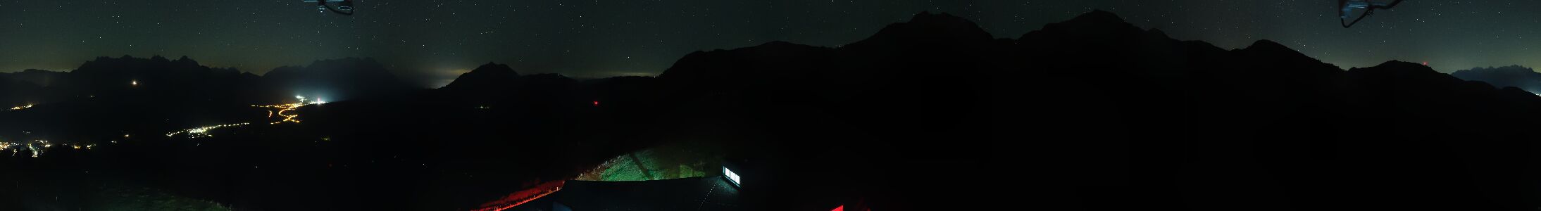 Fieberbrunn Lärchfilzkogel snow cam captured at 5 October 2026 at 11:56 pm GMT+2