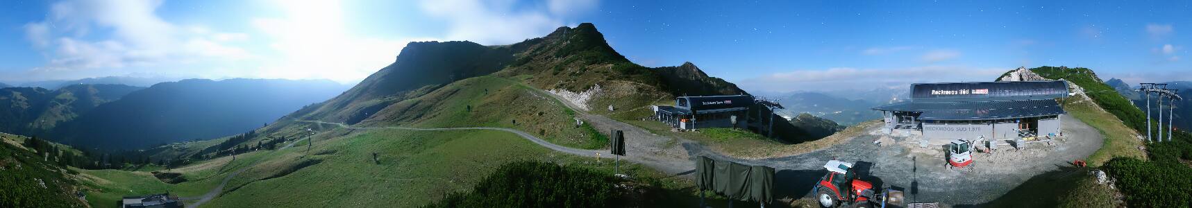Fieberbrunn Reckmoos snow cam captured at 22 September 2026 at 11:54 pm GMT+2