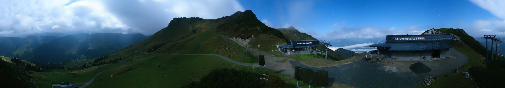 Fieberbrunn Reckmoos snow cam captured at 24 September 2026 at 11:50 pm GMT+2