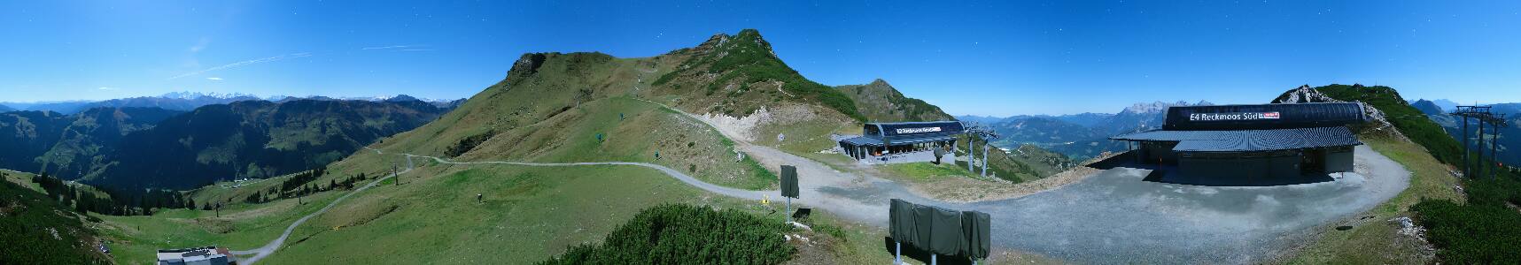Fieberbrunn Reckmoos snow cam captured at 27 September 2026 at 11:58 pm GMT+2