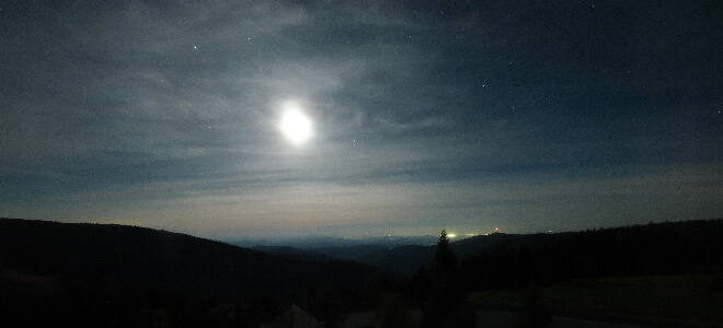 Gaberl Ostblick snow cam captured at 1 October 2026 at 11:48 pm GMT+2