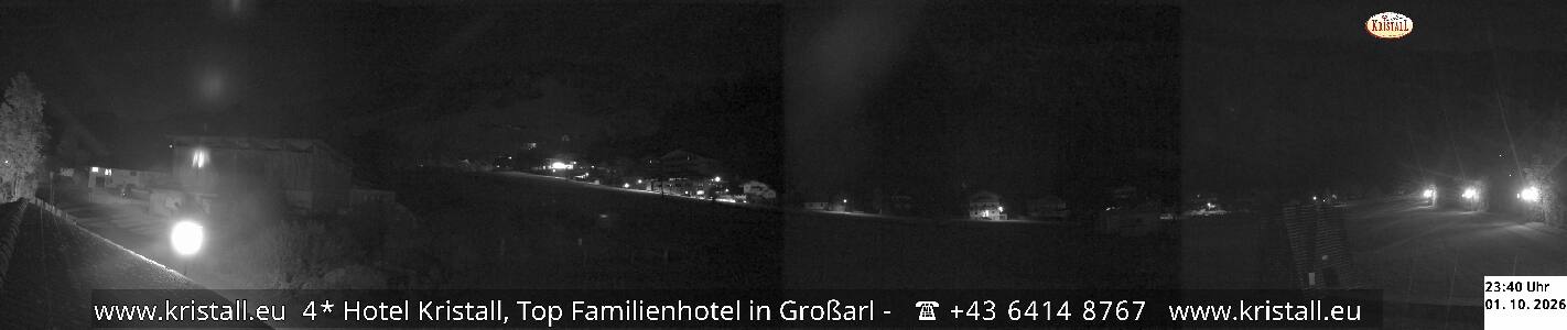 Großarl Hotel Kristall Übungslift snow cam captured at 1 October 2026 at 11:40 pm GMT+2