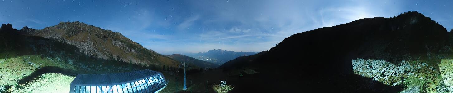 Haus i. E. Hauser Kaibling Alm 6er snow cam captured at 1 October 2026 at 11:41 pm GMT+2