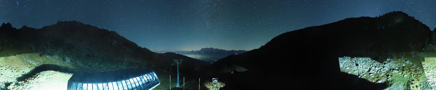Haus i. E. Hauser Kaibling Alm 6er snow cam captured at 6 October 2026 at 4:40 am GMT+2