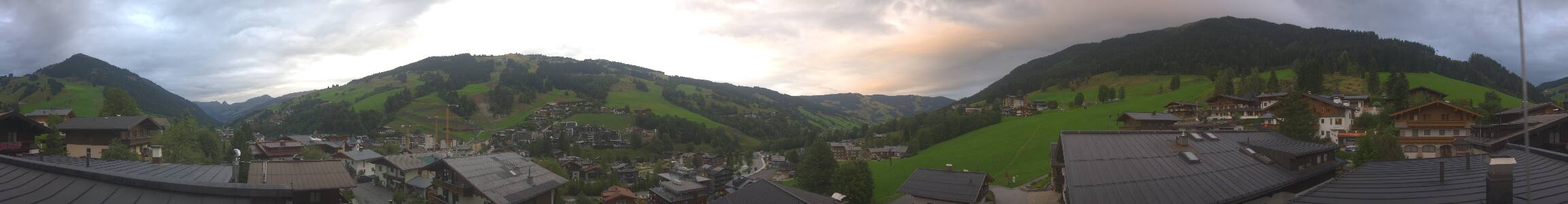 Hinterglemm Hotel Talblick snow cam captured at 18 September 2026 at 7:16 pm GMT+2