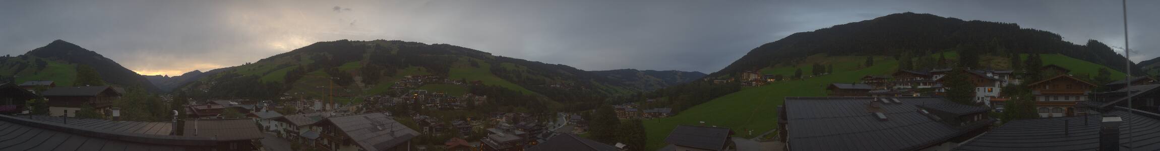Hinterglemm Hotel Talblick snow cam captured at 20 September 2026 at 7:18 pm GMT+2