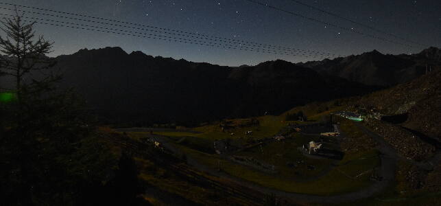 Ischgl Erlebnispark Vider Truja, 2.300m snow cam captured at 21 September 2026 at 11:54 pm GMT+2