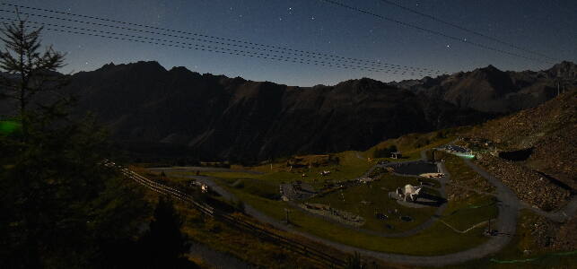 Ischgl Erlebnispark Vider Truja, 2.300m snow cam captured at 22 September 2026 at 11:55 pm GMT+2