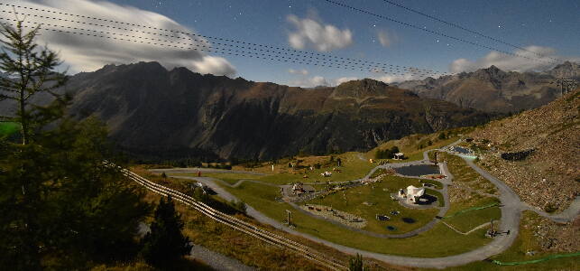 Ischgl Erlebnispark Vider Truja, 2.300m snow cam captured at 24 September 2026 at 11:53 pm GMT+2