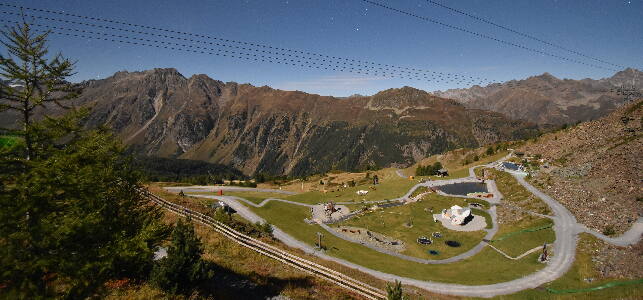 Ischgl Erlebnispark Vider Truja, 2.300m snow cam captured at 27 September 2026 at 11:51 pm GMT+2