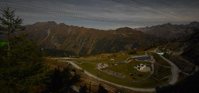 Ischgl Erlebnispark Vider Truja, 2.300m snow cam captured at 30 September 2026 at 11:46 pm GMT+2