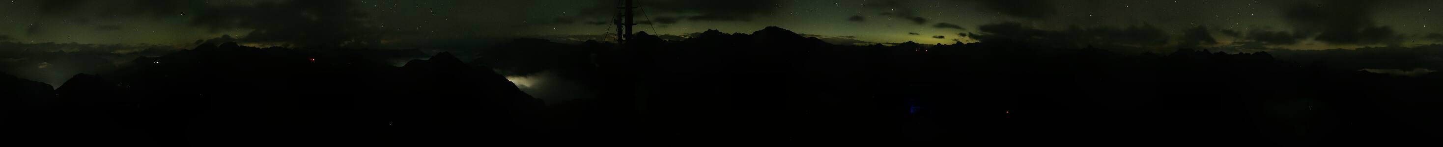 Ischgl Palinkopf snow cam captured at 18 September 2026 at 11:51 pm GMT+2