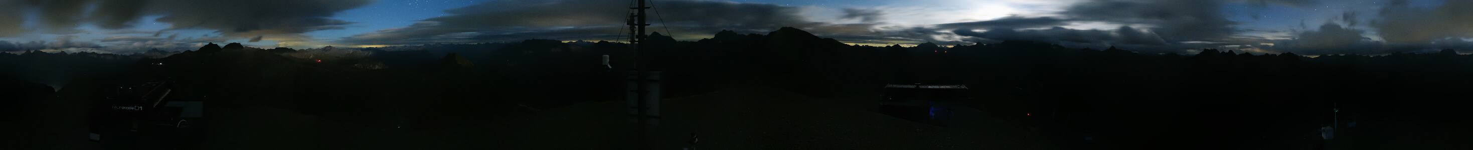 Ischgl Palinkopf snow cam captured at 20 September 2026 at 11:54 pm GMT+2