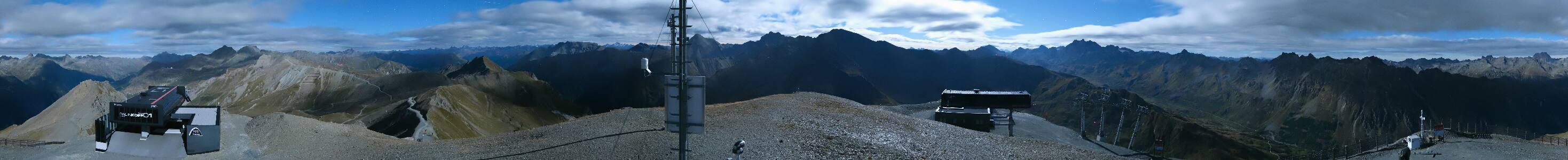 Ischgl Palinkopf snow cam captured at 23 September 2026 at 11:57 pm GMT+2