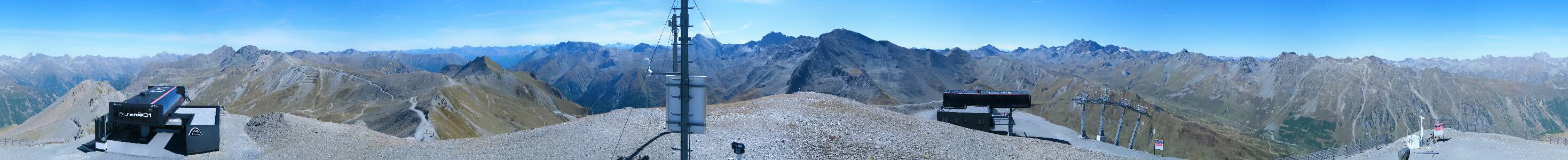 Ischgl Palinkopf snow cam captured at 26 September 2026 at 11:53 pm GMT+2