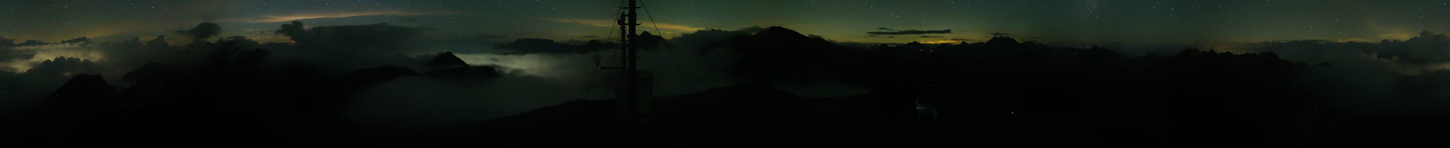 Ischgl Palinkopf snow cam captured at 3 October 2026 at 11:52 pm GMT+2