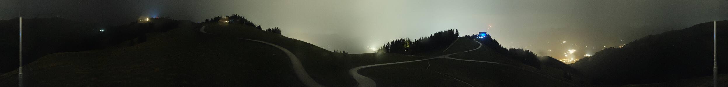 Kitzbühel Hahnenkamm snow cam captured at 13 September 2026 at 11:56 pm GMT+2