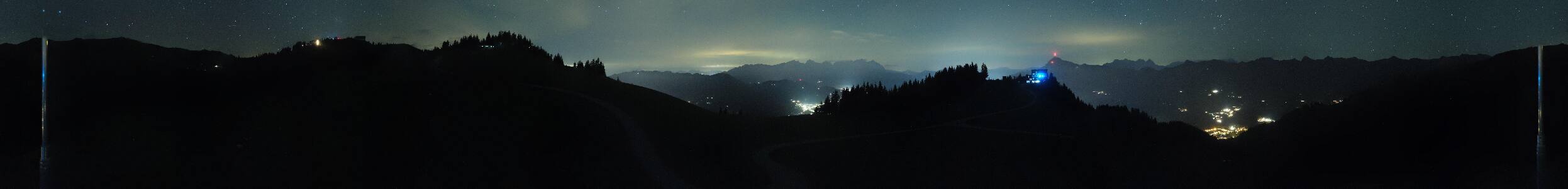Kitzbühel Hahnenkamm snow cam captured at 17 September 2026 at 11:50 pm GMT+2