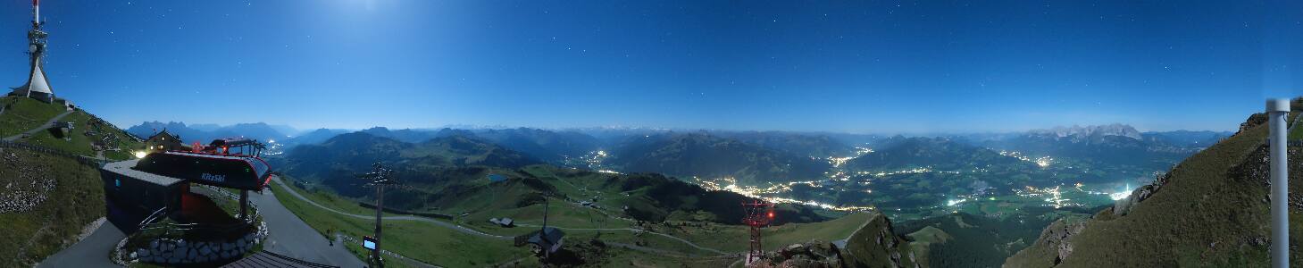 Kitzbüheler Horn Kitzbüheler Horn 1996m snow cam captured at 28 September 2026 at 11:56 pm GMT+2