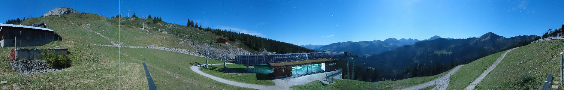 Kleinwalsertal Ifenbahn snow cam captured at 27 September 2026 at 11:51 pm GMT+2