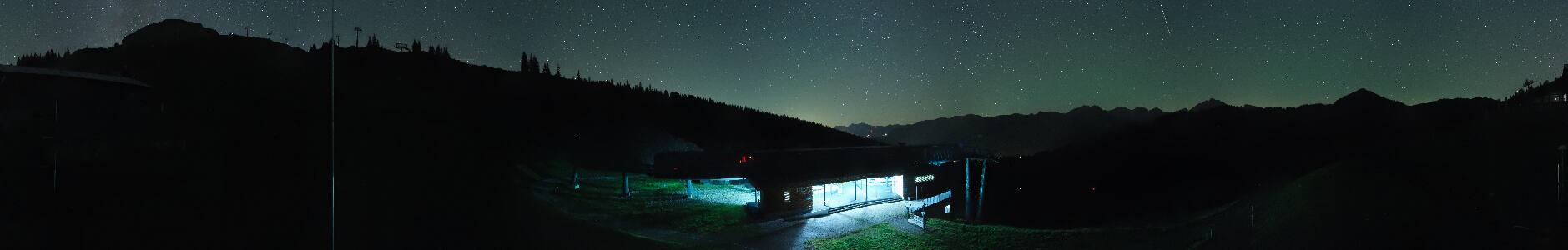 Kleinwalsertal Ifenbahn snow cam captured at 5 October 2026 at 11:55 pm GMT+2