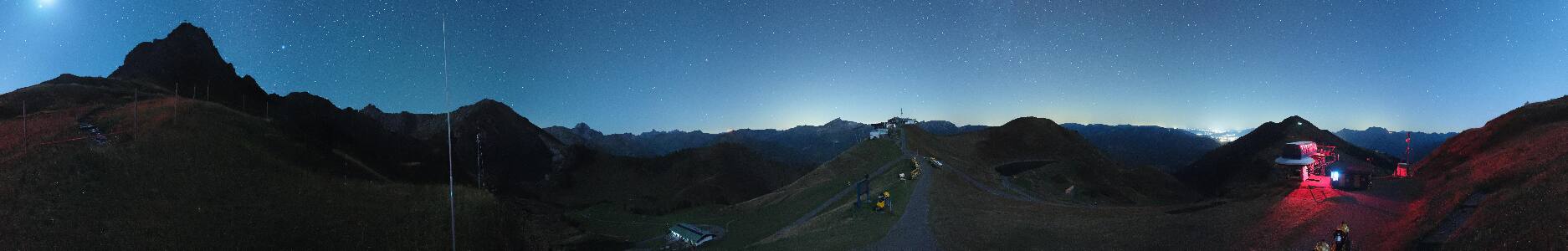 Kleinwalsertal Kanzelwandbahn snow cam captured at 6 October 2026 at 5:52 am GMT+2
