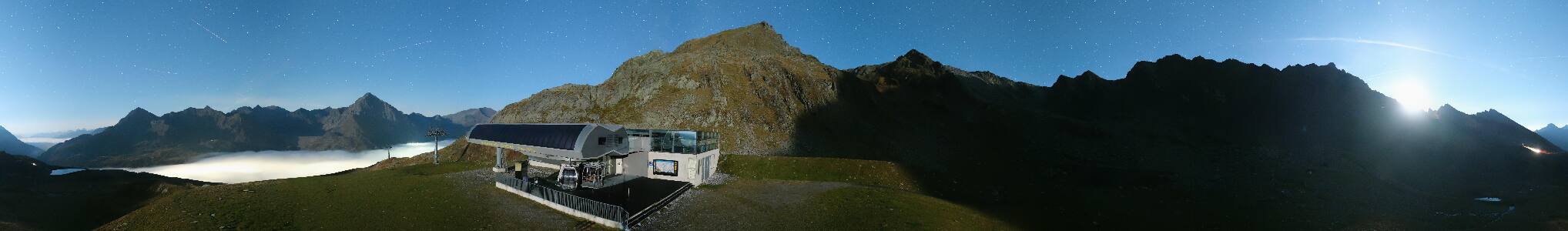 Kühtai Kaiserbahn snow cam captured at 2 October 2026 at 11:33 pm GMT+2