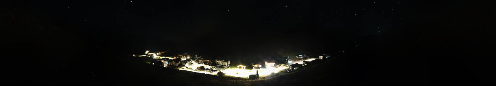 Kühtai Ortsblick snow cam captured at 14 September 2026 at 11:55 pm GMT+2