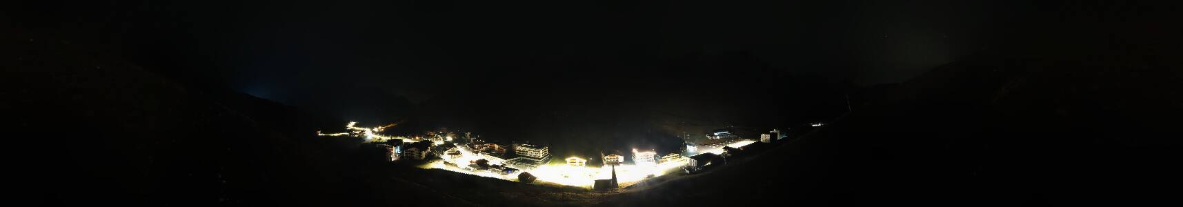 Kühtai Ortsblick snow cam captured at 4 October 2026 at 11:50 pm GMT+2