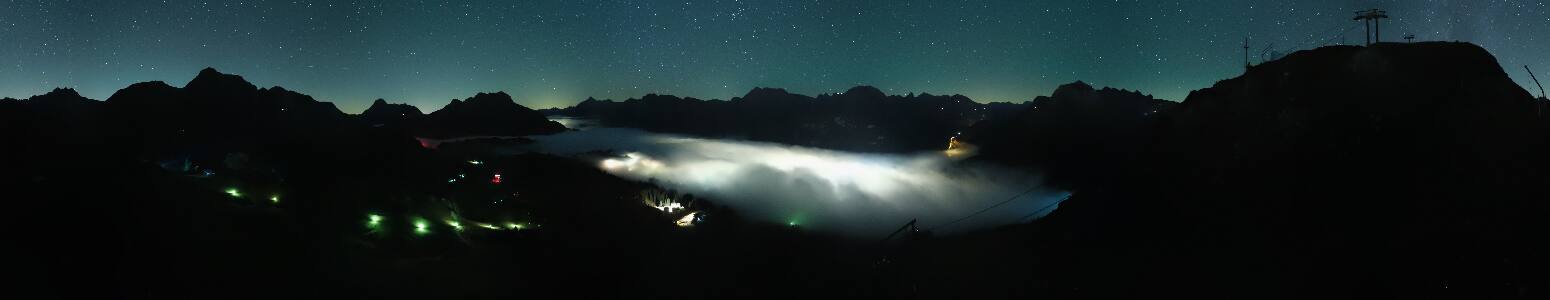 Lech am Arlberg Kriegerhornbahn snow cam captured at 5 October 2026 at 11:59 pm GMT+2