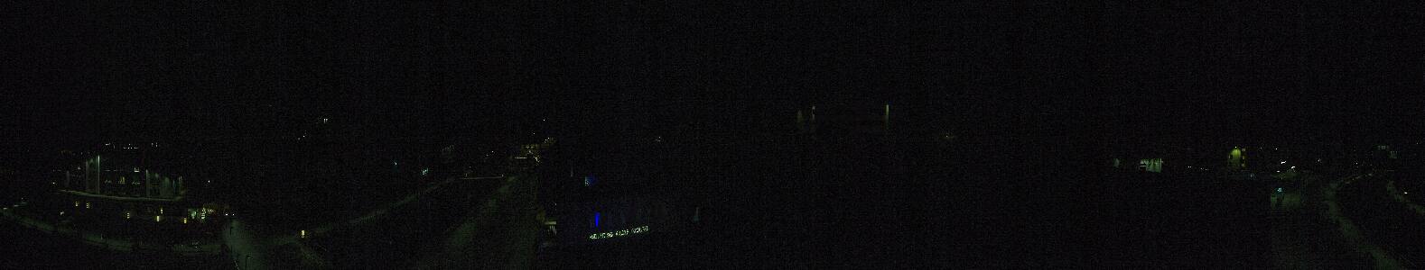 Lech am Arlberg Sporthaus snow cam captured at 3 October 2026 at 11:54 pm GMT+2