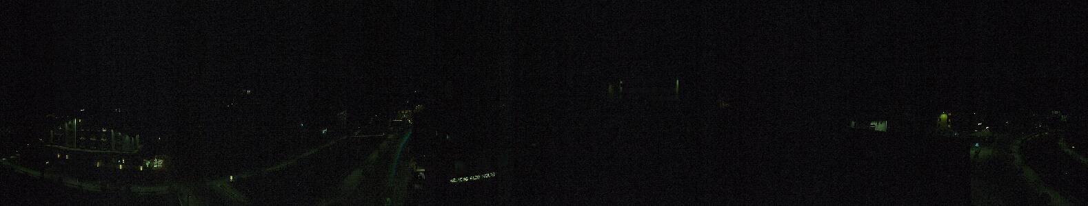 Lech am Arlberg Sporthaus snow cam captured at 5 October 2026 at 11:58 pm GMT+2