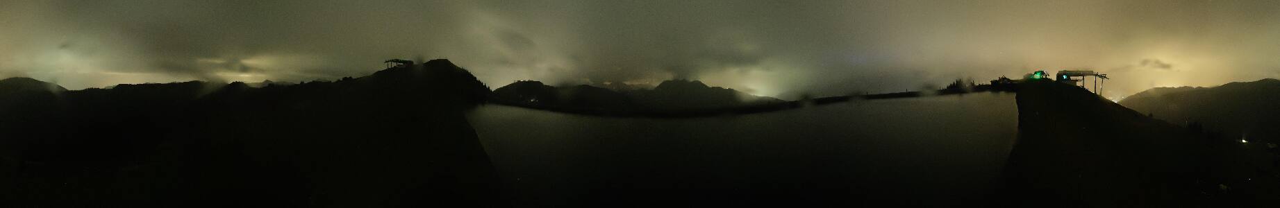 Leogang Grosser Asitz snow cam captured at 13 September 2026 at 11:57 pm GMT+2