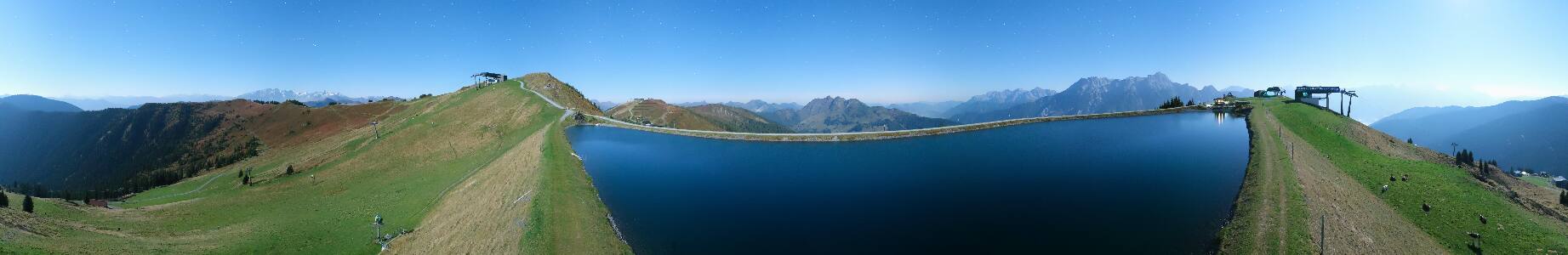 Leogang Grosser Asitz snow cam captured at 30 September 2026 at 11:43 pm GMT+2