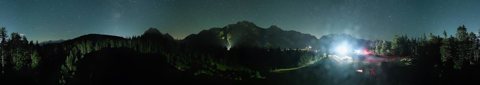 Leutasch Katzenkopf Bergstation snow cam captured at 14 September 2026 at 11:56 pm GMT+2