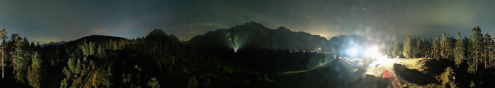 Leutasch Katzenkopf Bergstation snow cam captured at 19 September 2026 at 11:57 pm GMT+2
