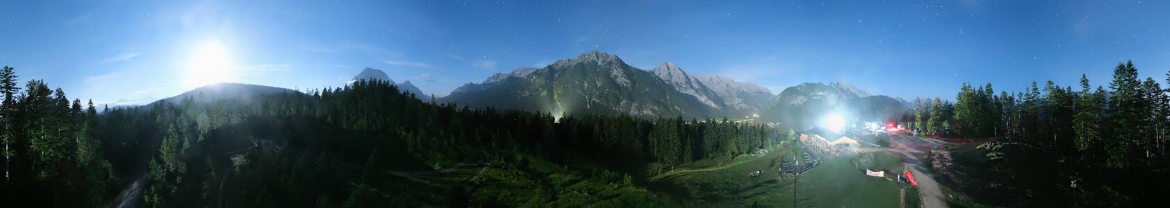Leutasch Katzenkopf Bergstation snow cam captured at 21 September 2026 at 11:49 pm GMT+2