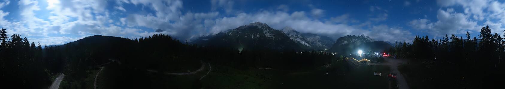 Leutasch Katzenkopf Bergstation snow cam captured at 24 September 2026 at 11:52 pm GMT+2