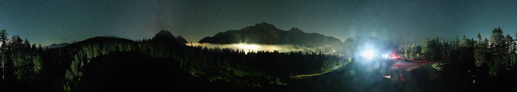 Leutasch Katzenkopf Bergstation snow cam captured at 5 October 2026 at 11:59 pm GMT+2