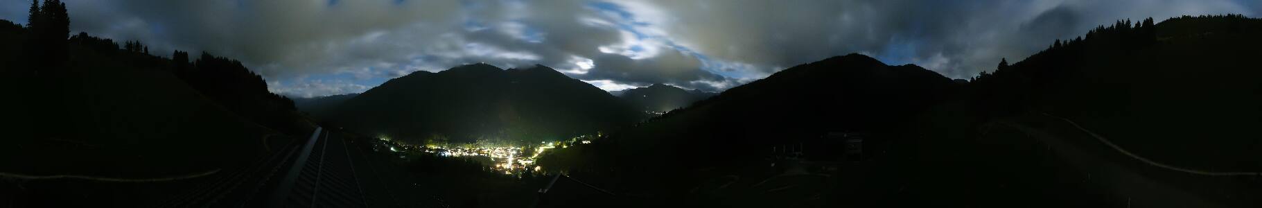Maisalm Saalbach snow cam captured at 21 September 2026 at 11:59 pm GMT+2