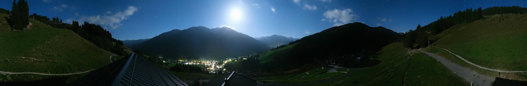 Maisalm Saalbach snow cam captured at 22 September 2026 at 11:59 pm GMT+2