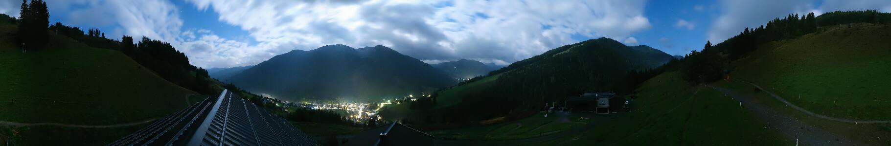 Maisalm Saalbach snow cam captured at 24 September 2026 at 11:53 pm GMT+2