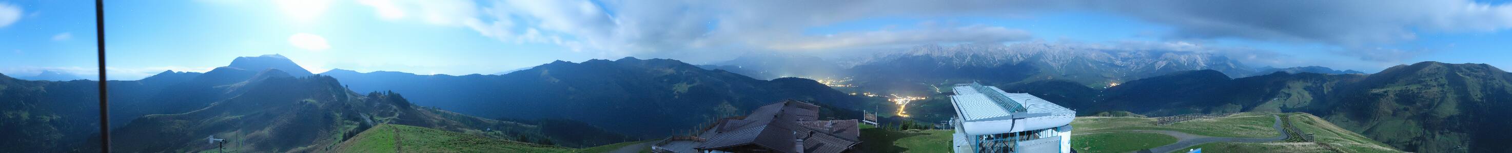 Maria Alm Aberg snow cam captured at 22 September 2026 at 11:59 pm GMT+2