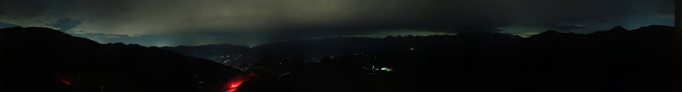 Mayrhofen im Zillertal Schafkopf snow cam captured at 5 October 2026 at 11:55 pm GMT+2