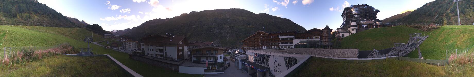 Obergurgl Hotel Edelweiß snow cam captured at 14 September 2026 at 6:39 pm GMT+2